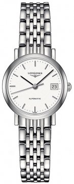 Buy this new Longines Elegant Automatic 25.5mm L4.309.4.12.6 ladies watch for the discount price of £1,440.00. UK Retailer.