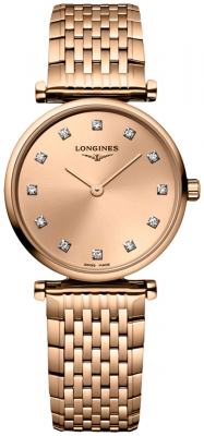 Buy this new Longines La Grande Classique Quartz 24mm L4.209.1.90.8 ladies watch for the discount price of £1,440.00. UK Retailer.