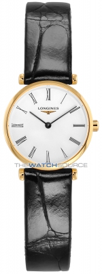 Buy this new Longines La Grande Classique Quartz 24mm L4.209.2.11.2 ladies watch for the discount price of £990.00. UK Retailer.