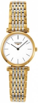 Buy this new Longines La Grande Classique Quartz 24mm L4.209.2.12.7 ladies watch for the discount price of £1,100.00. UK Retailer.