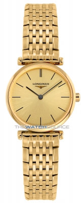 Buy this new Longines La Grande Classique Quartz 24mm L4.209.2.32.8 ladies watch for the discount price of £819.00. UK Retailer.