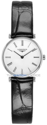 Buy this new Longines La Grande Classique Quartz 24mm L4.209.4.11.2 ladies watch for the discount price of £945.00. UK Retailer.