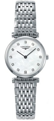 Buy this new Longines La Grande Classique Quartz 24mm L4.209.4.87.6 ladies watch for the discount price of £1,305.00. UK Retailer.