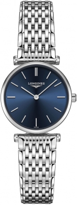 Buy this new Longines La Grande Classique Quartz 24mm L4.209.4.95.6 ladies watch for the discount price of £702.00. UK Retailer.