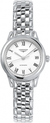 Buy this new Longines Flagship Automatic 26mm L4.274.4.11.6 ladies watch for the discount price of £1,305.00. UK Retailer.