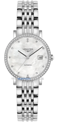 Buy this new Longines Elegant Automatic 29mm L4.310.0.87.6 ladies watch for the discount price of £4,005.00. UK Retailer.