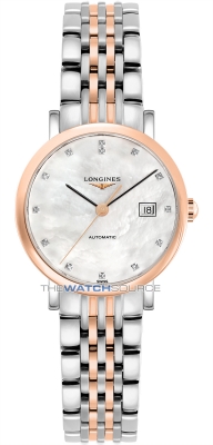 Buy this new Longines Elegant Automatic 29mm L4.310.5.87.7 ladies watch for the discount price of £2,565.00. UK Retailer.