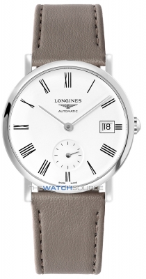 Buy this new Longines Elegant Automatic 34.5mm L4.312.4.11.2 midsize watch for the discount price of £1,665.00. UK Retailer.