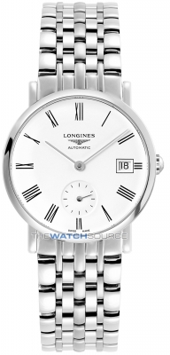 Buy this new Longines Elegant Automatic 34.5mm L4.312.4.11.6 midsize watch for the discount price of £1,890.00. UK Retailer.