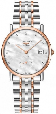Buy this new Longines Elegant Automatic 34.5mm L4.312.5.87.7 midsize watch for the discount price of £3,195.00. UK Retailer.