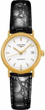 Buy this new Longines Presence Automatic 25.5mm L4.321.2.12.2 ladies watch for the discount price of £873.00. UK Retailer.