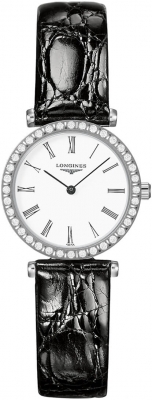 Buy this new Longines La Grande Classique Quartz 24mm L4.341.0.11.2 ladies watch for the discount price of £2,520.00. UK Retailer.