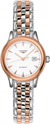 Buy this new Longines Flagship Automatic 30mm L4.374.3.92.7 ladies watch for the discount price of £1,440.00. UK Retailer.