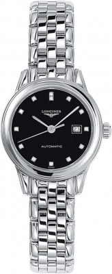 Buy this new Longines Flagship Automatic 30mm L4.374.4.57.6 ladies watch for the discount price of £1,530.00. UK Retailer.