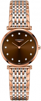 Buy this new Longines La Grande Classique Quartz 29mm L4.512.1.67.7 ladies watch for the discount price of £1,395.00. UK Retailer.