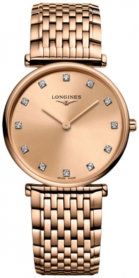 Buy this new Longines La Grande Classique Quartz 29mm L4.512.1.90.8 ladies watch for the discount price of £1,485.00. UK Retailer.
