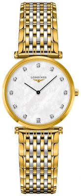 Buy this new Longines La Grande Classique Quartz 29mm L4.512.2.87.7 ladies watch for the discount price of £1,530.00. UK Retailer.