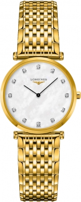 Buy this new Longines La Grande Classique Quartz 29mm L4.512.2.87.8 ladies watch for the discount price of £1,575.00. UK Retailer.