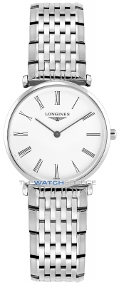 Buy this new Longines La Grande Classique Quartz 29mm L4.512.4.11.6 ladies watch for the discount price of £945.00. UK Retailer.