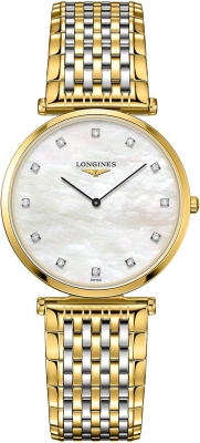 Buy this new Longines La Grande Classique Quartz 33mm L4.709.2.88.7 ladies watch for the discount price of £1,278.00. UK Retailer.
