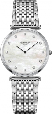 Buy this new Longines La Grande Classique Quartz 33mm L4.709.4.88.6 ladies watch for the discount price of £1,395.00. UK Retailer.