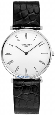 Buy this new Longines La Grande Classique Quartz 36mm L4.755.4.11.2 midsize watch for the discount price of £1,125.00. UK Retailer.