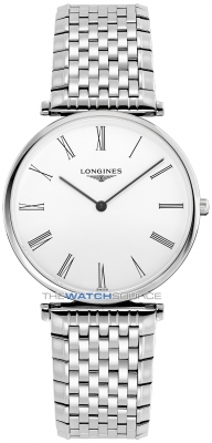 Buy this new Longines La Grande Classique Quartz 36mm L4.755.4.11.6 midsize watch for the discount price of £1,125.00. UK Retailer.