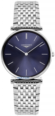 Buy this new Longines La Grande Classique Quartz 36mm L4.755.4.95.6 midsize watch for the discount price of £1,215.00. UK Retailer.