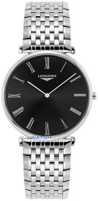 Buy this new Longines La Grande Classique Quartz 37mm L4.766.4.51.6 midsize watch for the discount price of £882.00. UK Retailer.
