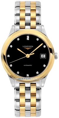 Buy this new Longines Flagship Automatic 35.6mm L4.774.3.57.7 midsize watch for the discount price of £1,500.00. UK Retailer.