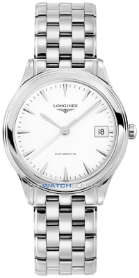 Buy this new Longines Flagship Automatic 35.6mm L4.774.4.12.6 midsize watch for the discount price of £1,144.00. UK Retailer.