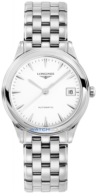 Buy this new Longines Flagship Automatic 35.6mm L4.774.4.12.6 midsize watch for the discount price of £1,200.00. UK Retailer.