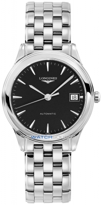 Buy this new Longines Flagship Automatic 35.6mm L4.774.4.52.6 midsize watch for the discount price of £1,144.00. UK Retailer.