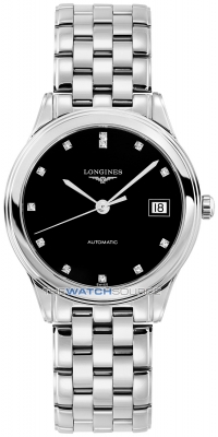 Buy this new Longines Flagship Automatic 35.6mm L4.774.4.57.6 midsize watch for the discount price of £1,500.00. UK Retailer.