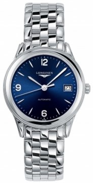 Buy this new Longines Flagship Automatic 35.6mm L4.774.4.96.6 midsize watch for the discount price of £810.00. UK Retailer.