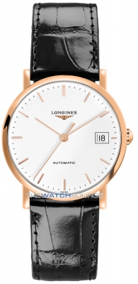 Buy this new Longines Elegant Automatic 34.5mm L4.778.8.12.0 midsize watch for the discount price of £1,797.00. UK Retailer.