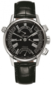 Buy this new Longines Heritage Retrograde L4.797.4.51.2 mens watch for the discount price of £2,142.00. UK Retailer.