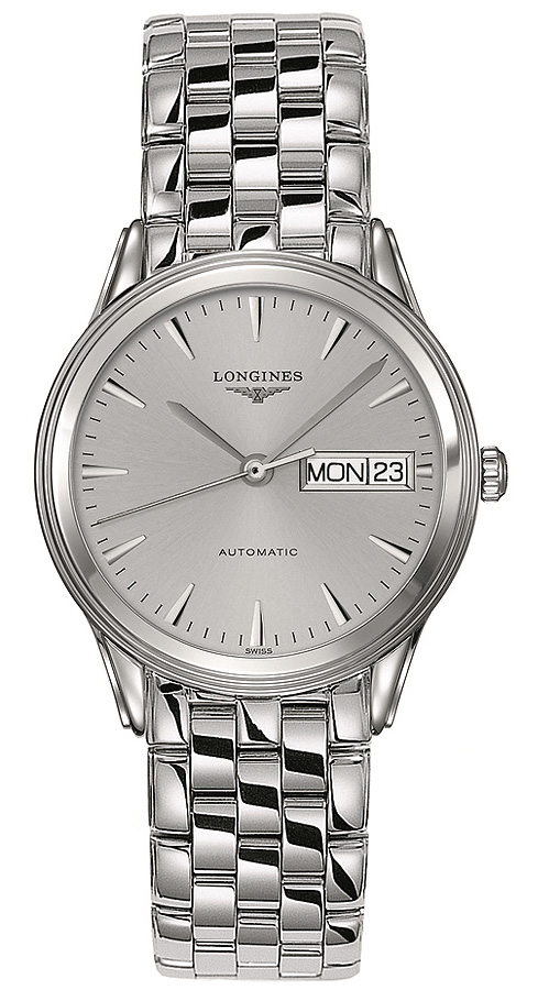 Buy this new Longines Flagship Automatic Day Date 35.6mm L4.799.4.72.6 mens watch for the discount price of 1 053.00. UK Retailer