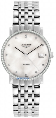 Buy this new Longines Elegant Automatic 34.5mm L4.809.0.87.6 midsize watch for the discount price of £2,974.00. UK Retailer.