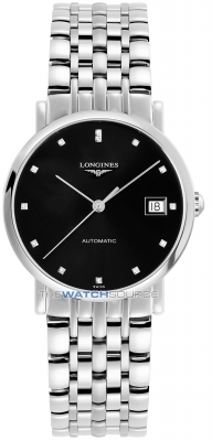 Buy this new Longines Elegant Automatic 34.5mm L4.809.4.57.6 midsize watch for the discount price of £1,275.00. UK Retailer.