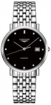 Buy this new Longines Elegant Automatic 37mm L4.810.4.57.6 midsize watch for the discount price of &pound;1,701.00. UK Retailer.