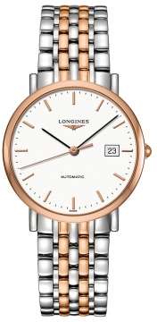 Buy this new Longines Elegant Automatic 37mm L4.810.5.12.7 midsize watch for the discount price of £2,241.00. UK Retailer.