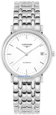 Buy this new Longines Presence Automatic 34.5mm L4.821.4.12.6 ladies watch for the discount price of £850.00. UK Retailer.