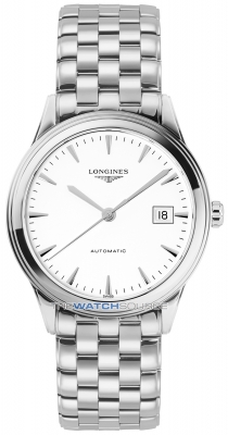Buy this new Longines Flagship Automatic 38.5mm L4.874.4.12.6 mens watch for the discount price of £1,320.00. UK Retailer.