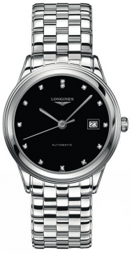 Buy this new Longines Flagship Automatic 38.5mm L4.874.4.57.6 mens watch for the discount price of £1,125.00. UK Retailer.