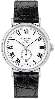 Buy this new Longines Presence Automatic 40mm L4.905.4.11.2 mens watch for the discount price of £1,300.00. UK Retailer.