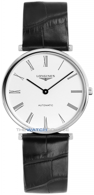 Buy this new Longines La Grande Classique Automatic 36mm L4.908.4.11.2 midsize watch for the discount price of £1,305.00. UK Retailer.