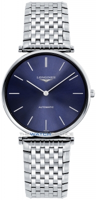 Buy this new Longines La Grande Classique Automatic 36mm L4.908.4.95.6 midsize watch for the discount price of £1,408.00. UK Retailer.