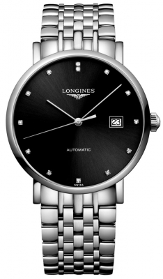 Buy this new Longines Elegant Automatic 39mm L4.910.4.57.6 mens watch for the discount price of £1,530.00. UK Retailer.
