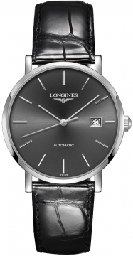 Buy this new Longines Elegant Automatic 39mm L4.910.4.72.2 mens watch for the discount price of £1,575.00. UK Retailer.